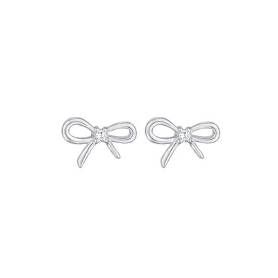 Afbeelding van Elli Schleife Romantik Oorbellen, Dames, Maat: One Size, Silber