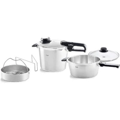 Afbeelding van Snelkookset Fissler Vitavit Premium Met Glasdeksel 3.5/6L
