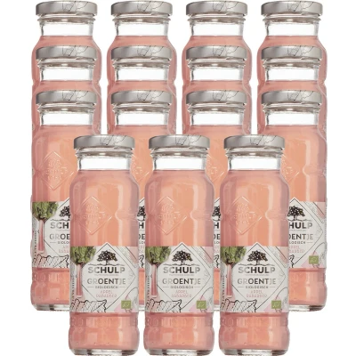 Afbeelding van Schulp Appel&amp;Rabarbersap Biologisch Groentje 15 x 0,2 liter