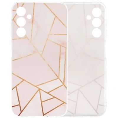 Afbeelding van Samsung Galaxy A25 Hoesje Siliconen en TPU (zacht) iMoshion Softcase/Backcover Hearts Telefoonhoesje