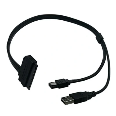 Afbeelding van zdyCGTime 2,5 inch harde schijf SATA 22Pin naar eSATA Gegevens USB Aangedreven Kabeladapter