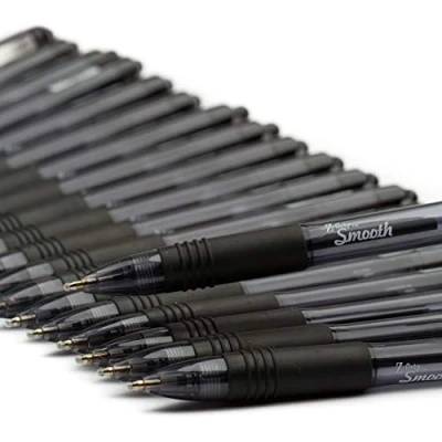Afbeelding van Zebra Z Grip Smooth balpen zwart 20 stuks
