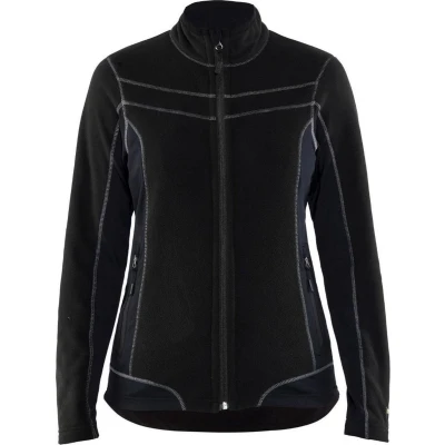Afbeelding van Blåkläder 4924 1010 Dames Microfleecevest Zwart maat S