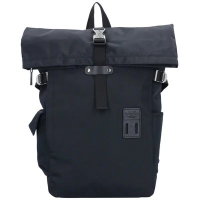 Afbeelding van NORIKURA Nylon rugzak met roltop zwart