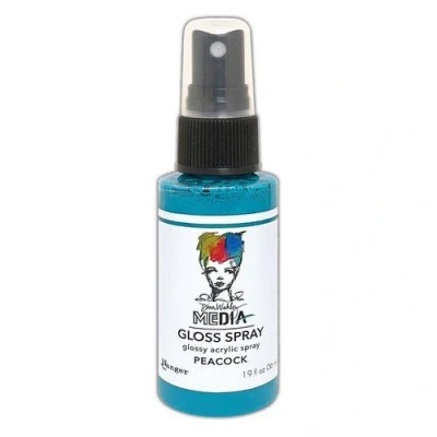 Afbeelding van Ranger Dina Wakley MEdia Gloss spray 59 ml Peacock MDO73826 (09 22)