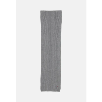 Afbeelding van Tommy Hilfiger FLAG Scarf Sjaal, Heren, Maat: One Size, Mid grey heather
