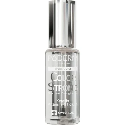 Afbeelding van Base Coat Nagelverharder BIOTINE SILICIUM KERATINE Versterkt &amp; Verzekert langdurige kleur op verzwakte, broze nagels door semi permanente lak Handen Voeten Swiss Made