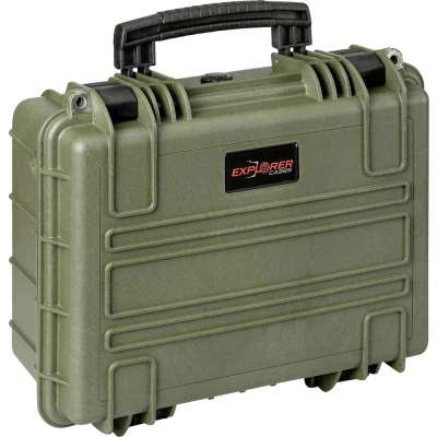 Afbeelding van Explorer Cases Outdoor koffer 3818HL.G E green empty (b x h d) 38 27 18 cm Olijf groen