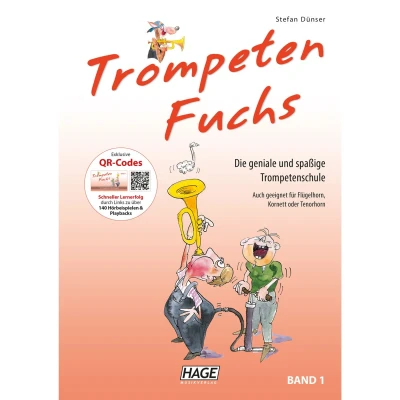 Afbeelding van Trompeten Fuchs Band 1: Die geniale und spaßige Trompetenschule: Trompetenschule. Auch geeignet für Flügelhorn, Kornett oder Tenorhorn