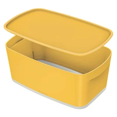 Afbeelding van Leitz MyBox Klein Met Deksel, Cosy Range, Warm Geel, 52630019