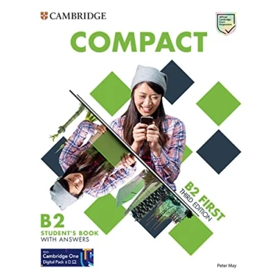 Afbeelding van Compact First. Student&#039;s Book with answers: Third edition. answers Test and Train Class based, Online Practice enhanced eBook