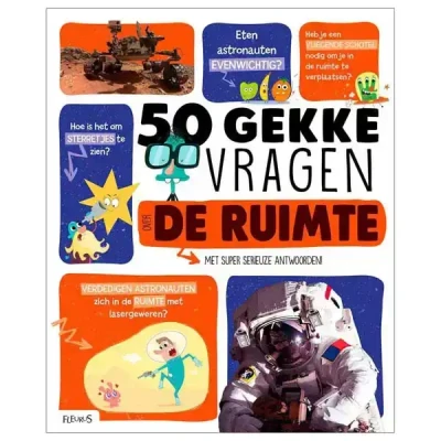 Afbeelding van 50 gekke vragen over de ruimte