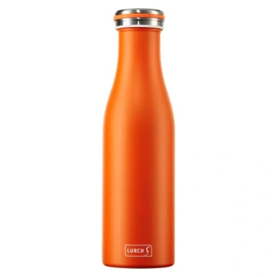 Afbeelding van Lurch 240935 thermosfles/thermosfles voor warme en koude dranken van dubbelwandig roestvrij staal, 0,5 l, oranje