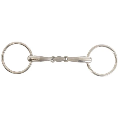 Afbeelding van BR dubbel gebroken watertrens Satin Sense 14mm RVS
