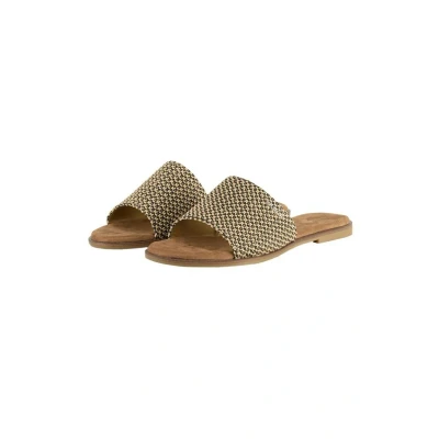 Afbeelding van TOM Tailor Licence Flache Muiltjes, Dames, Maat: 38, Black Polyester