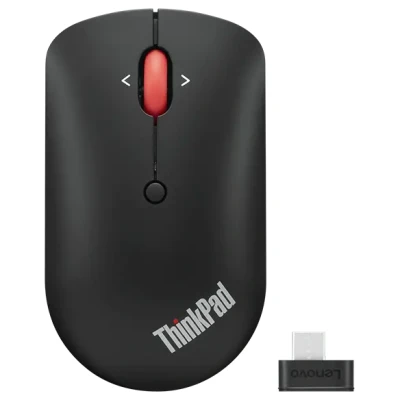 Afbeelding van Lenovo ThinkPad USB C Wireless Compact muis Ambidextrous RF Draadloos Optisch 2400 DPI