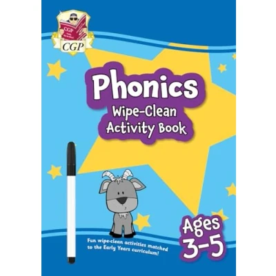 Afbeelding van New Phonics Wipe Clean Activity Book for Ages 3 5 (with pen)