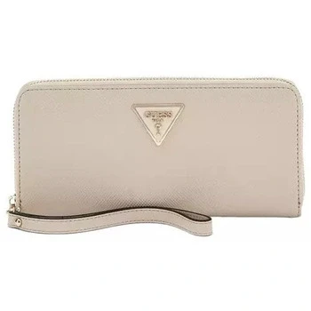 Afbeelding van Guess Laurel Large ZIP Around Portemonnee, Dames, Maat: One Size, Taupe