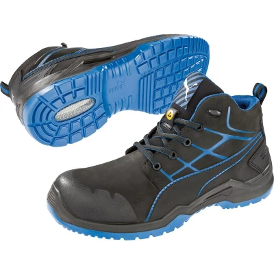 Afbeelding van PUMA Krypton S3 ESD SRC 634200 zwart/blauw 43