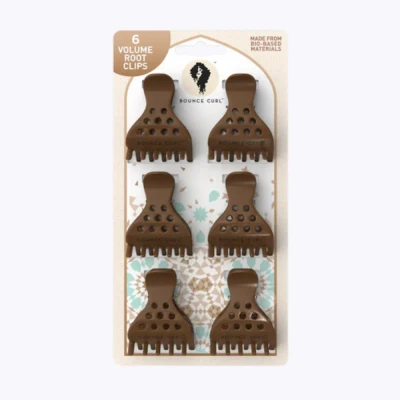 Afbeelding van Bruine Bounce Curl Volume Root Clips