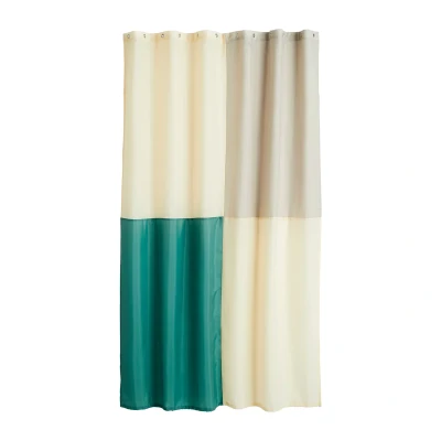 Afbeelding van HAY Check douchegordijn 180x200 cm Green