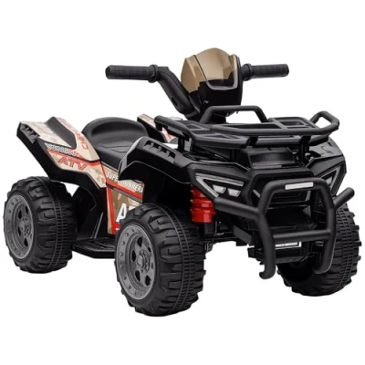Afbeelding van HOMCOM Elektroquad 6V batterij elektrische auto LED koplamp 370 189V90
