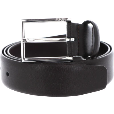 Afbeelding van JOOP! Leren Riem Elegant Coll. Belt 3,5 CM W85 D`Brown Donkerbruin