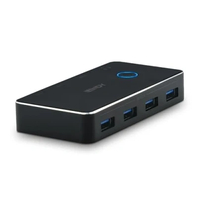 Afbeelding van Lindy 43387 USB 3.0 en 3.12 2x4 computer data switch A /USB C