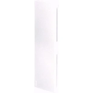 Afbeelding van Hager br65 eindplaat 65x210 mm 2x80 halogeenvrij verkeerswit br652106d9016