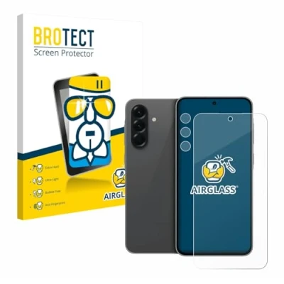 Afbeelding van BROTECT Screenprotector voor Samsung Galaxy A56 5G Enterprise Edition (Voor+Camera) Folie Beschermfolie Beschermglas transparant