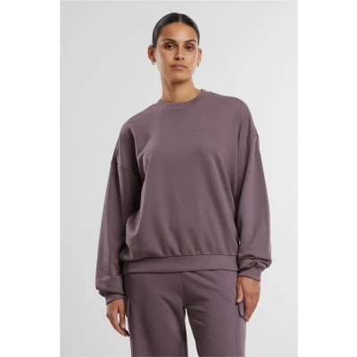 Afbeelding van Urban Classics Oversized Light Crewneck Sweater, Dames, Maat: XXL, Fadedpurple