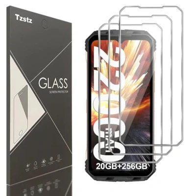 Afbeelding van Tzstz 3 Stuks Gehard Glas Screen Protector voor DOOGEE S100/S100 Pro Hardheid 9H Anti kras