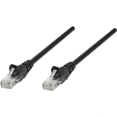 Afbeelding van Intellinet 345378 RJ45 Netwerkkabel, patchkabel CAT 5e U/UTP 10.00 m Zwart 1 stuk(s)