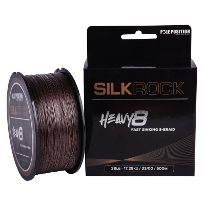 Afbeelding van Pole Position Silkrock Heavy8 Fast Sinking Braid 1000M