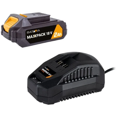 Afbeelding van Batavia 18V Starter Set Inclusief 2.0Ah Accu + 2.4A Oplader