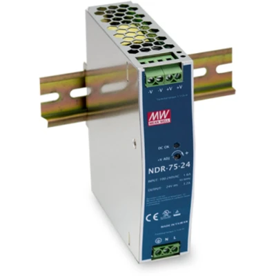 Afbeelding van Mean Well NDR 75 48 DIN rail netvoeding V/DC 1.6 A W Aantal uitgangen: 1 x Inhoud: stuk(s)