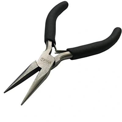Afbeelding van vouiu JP27 5 Inch Lange Naald Neus Tang Sieraden Maken Gereedschap, Zwart