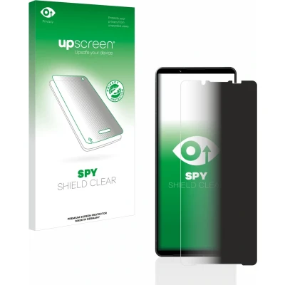 Afbeelding van upscreen Privacy Schermbeschermer voor Sony Xperia 1 V Screen Protector Anti Spy, Antikras, Vingerafdruk