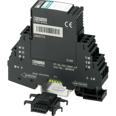 Afbeelding van Phoenix Contact 2800995 PT IQ 3 HF+F 12DC UT Overspanningsbeveiliging (verdeelkast) voor: Verdeelkast 10 kA 1 stuk(s)