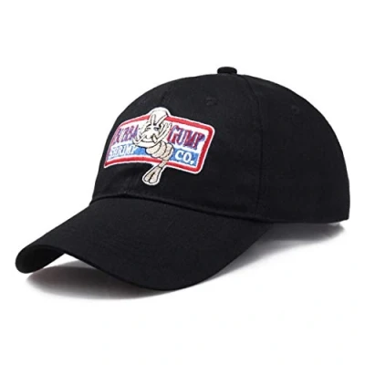 Afbeelding van Unisex Verstelbare Bubba Gump Baseball Cap Shrimp Co. Geborduurde Bend Rand Snapback Hoed voor Vrouwen Mannen, Zwart, 10