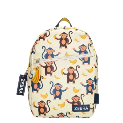 Afbeelding van Zebra Trends Sem Backpack monkeys schooltas kind