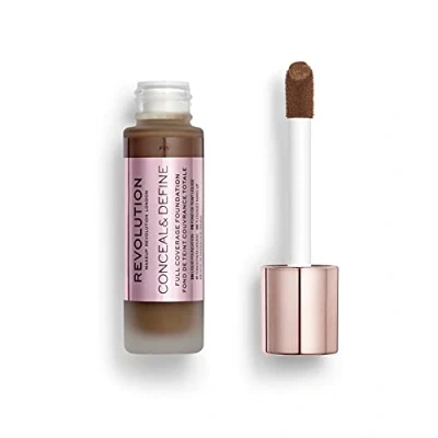 Afbeelding van Makeup Revolution, Conceal &amp; Define, Foundation, F15, Available in 49 Shades