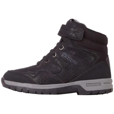 Afbeelding van Kappa Unisex Kids Lithium Hi Top Sneakers, Zwart Grijs 1116, 38 EU
