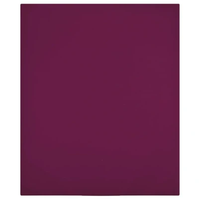 Afbeelding van vidaXL Hoeslakens jersey 2 st 180x200 cm katoen bordeauxrood