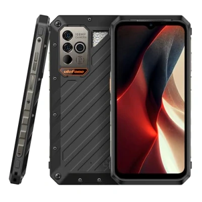 Afbeelding van Ulefone Power Armor 18 Ultra 5G Outdoor mobiele telefoon zonder abonnement, 108 MP camera, Dimensity 7050 24 GB + 512 GB, direct leesbare thermometer, 6,58 inch 120 Hz FHD+, IP68 IP69K Android 13