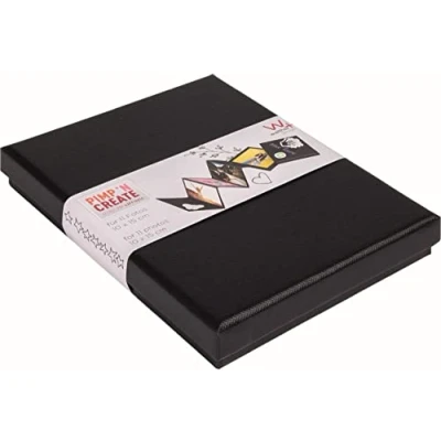 Afbeelding van Leporello box walther design 11 fotos formaat 10x15cm zwart