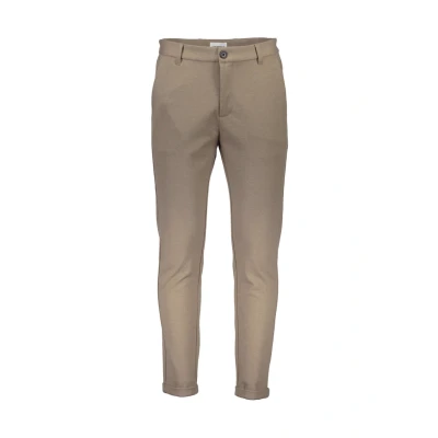 Afbeelding van Lindbergh Superflex Cropped Chino, Heren, Maat: XS, Sand mix