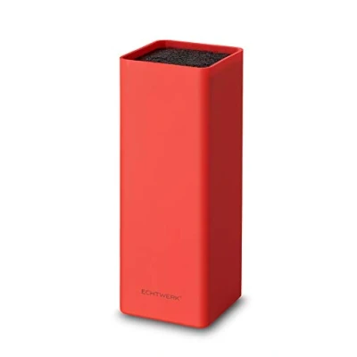 Afbeelding van ECHTWERK Universeel messenblok &quot;square&quot; rood