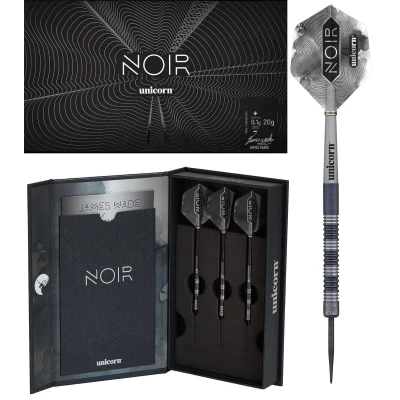 Afbeelding van Unicorn James Wade Noir 90% Dartpijlen 22 Gram