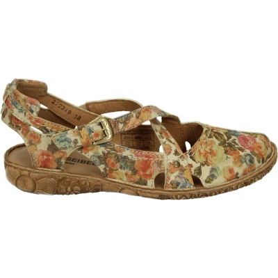 Afbeelding van Josef Seibel Rosalie Sandalen, Dames, Maat: 36, Beige multi Leer